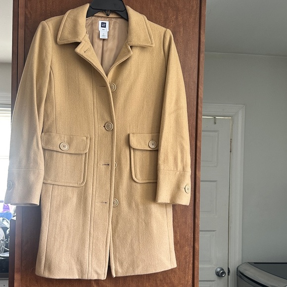 GAP Women's Tan Trench Coat - Picture 1 of 4